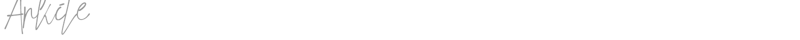 Arkite font preview
